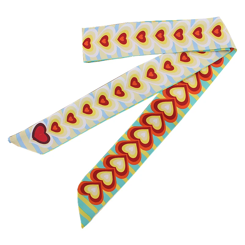 Face Scarf Mask - وشاح حريري طويل جداً 120 سم