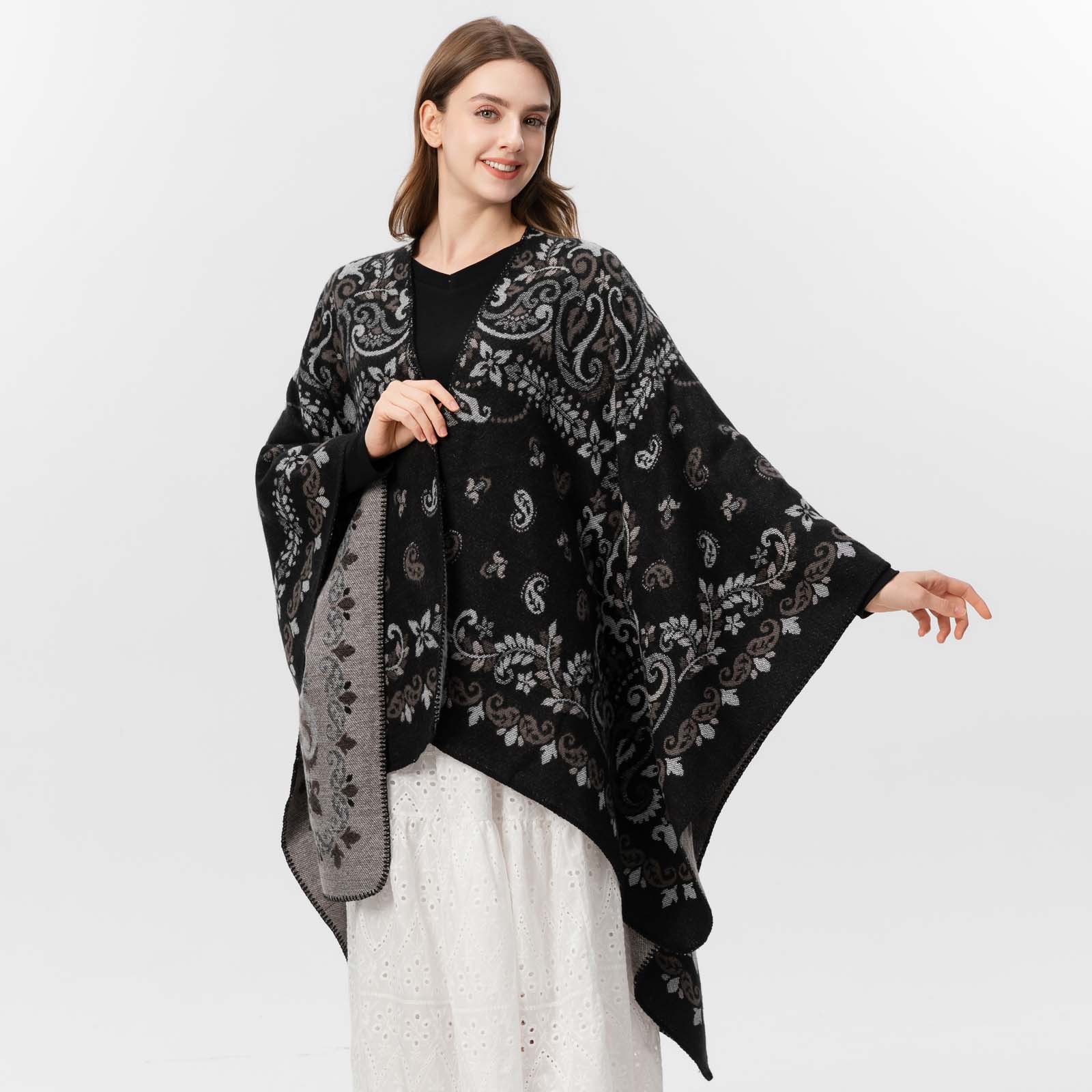Stole Wedding Shawl - وشاح كشمير فاخر للنساء من Jacqumus،