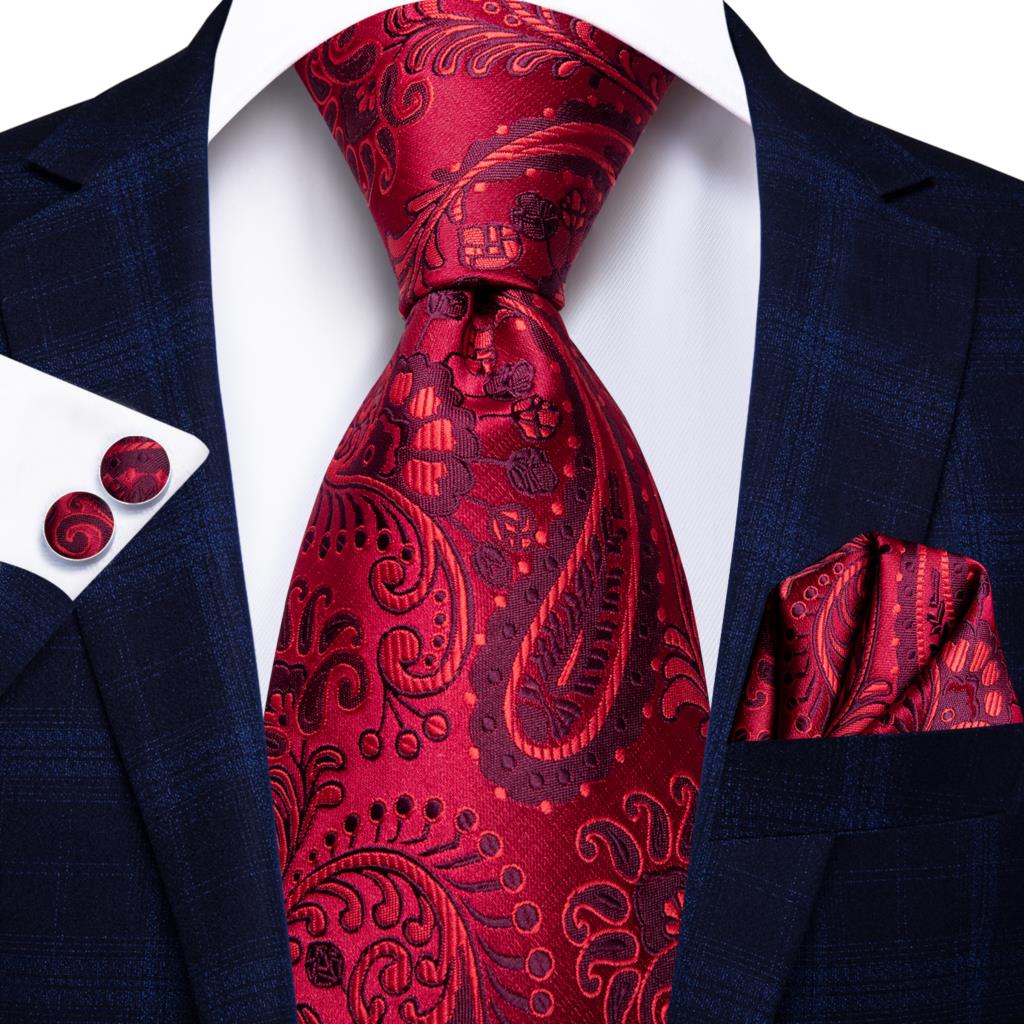 مرحبا التعادل مصمم مخطط بورجون - مراجعة Silk Tie Striped وسعره