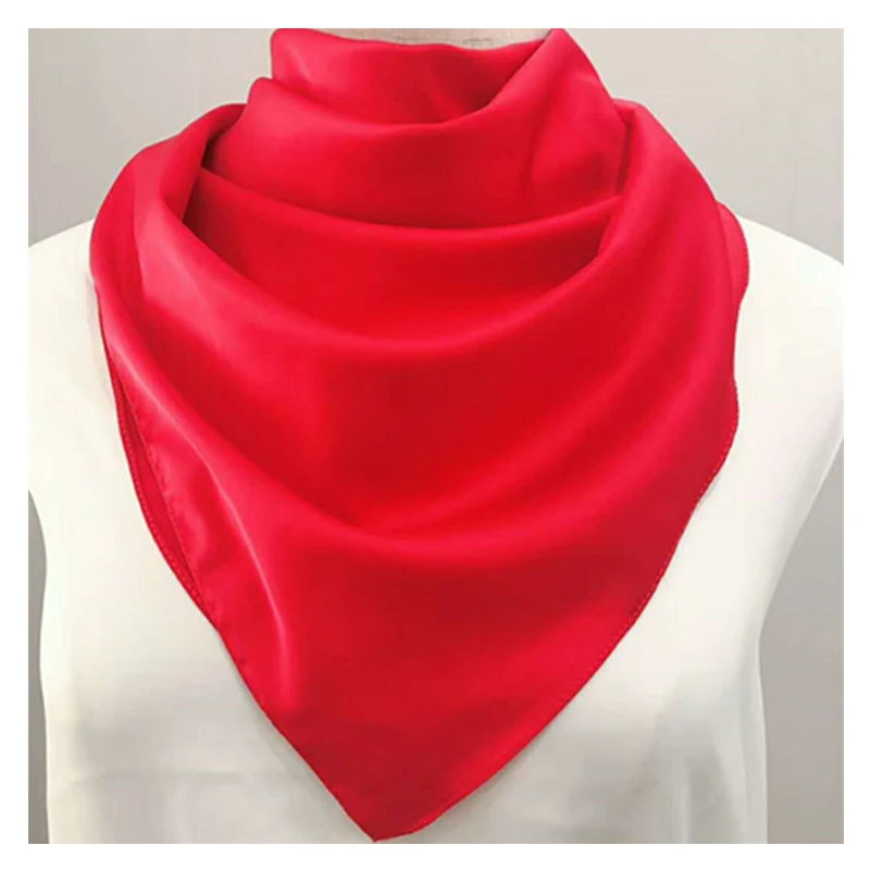 وشاح رأس حريمي ساتان 70 × 70 س - مراجعة Ascot Neck Scarf وسعره