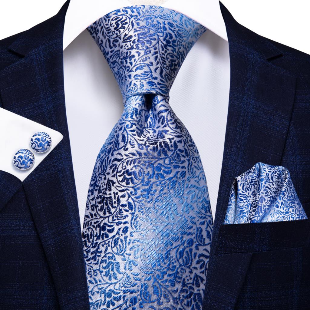 الرجال الأزرق الفاتح منقوشة بي - مراجعة Silk Tie Striped وسعره