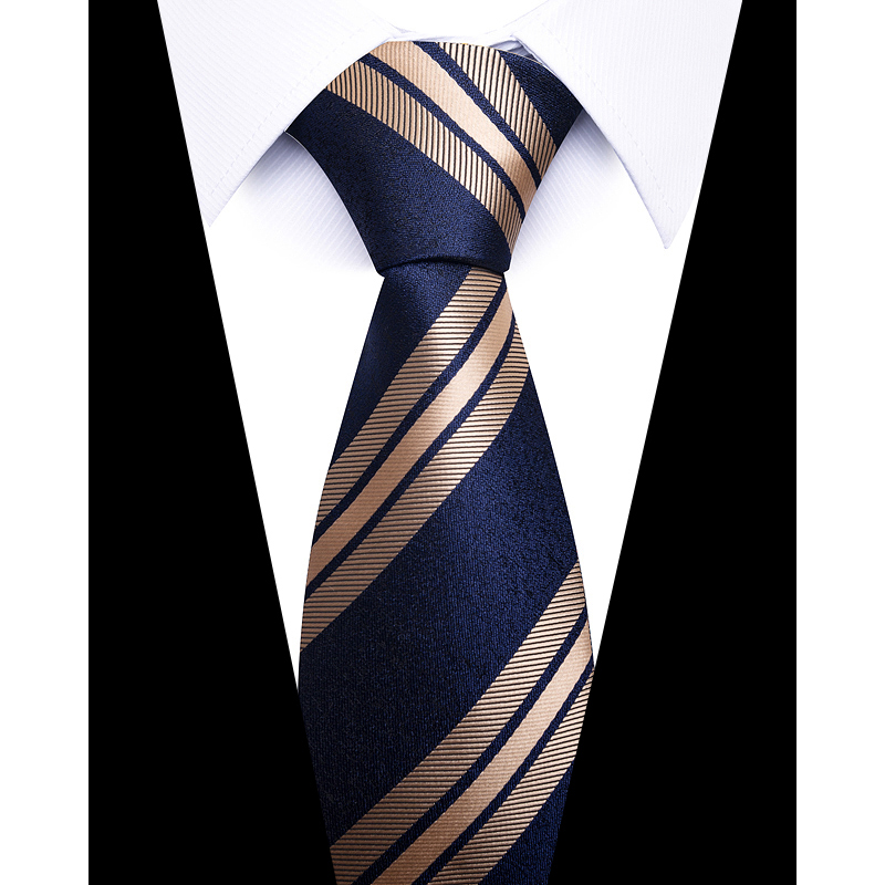 100% الحرير العلامة التجارية 8 - مراجعة Silk Tie Striped وسعره