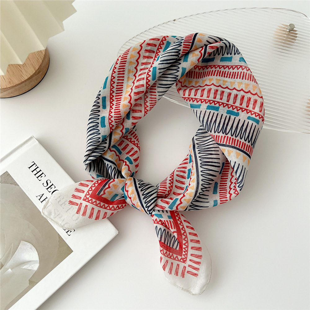 موضة القطن وشاح المرأة الأزهار - مراجعة Face Scarf Mask وسعره