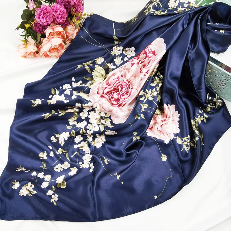 وشاح حريري ساتان 90 سنتيمتر لل - مراجعة Ascot Neck Scarf وسعره