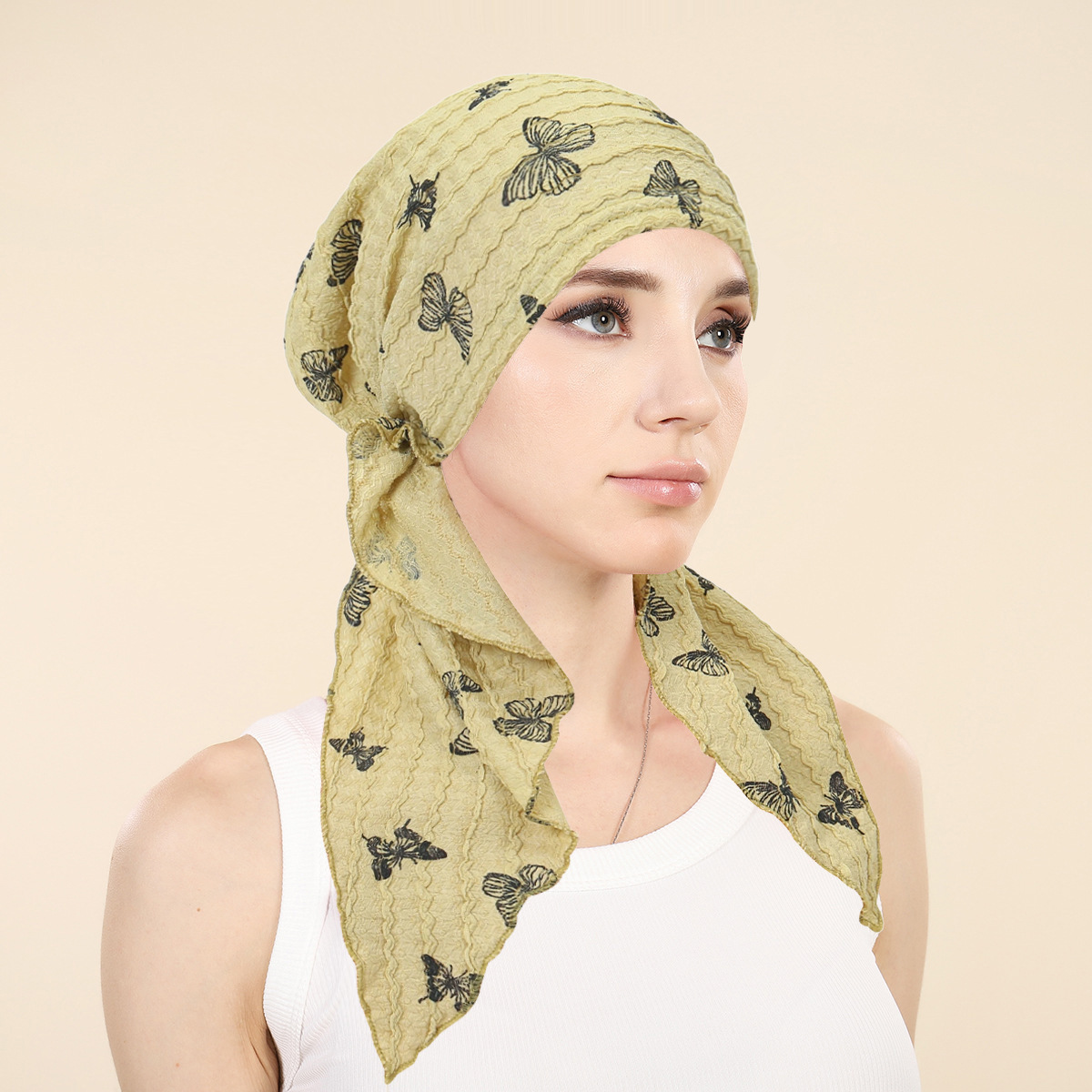حجاب نسائي إسلامي ناعم ومرن مع - مراجعة Head Wrap Turban وسعره