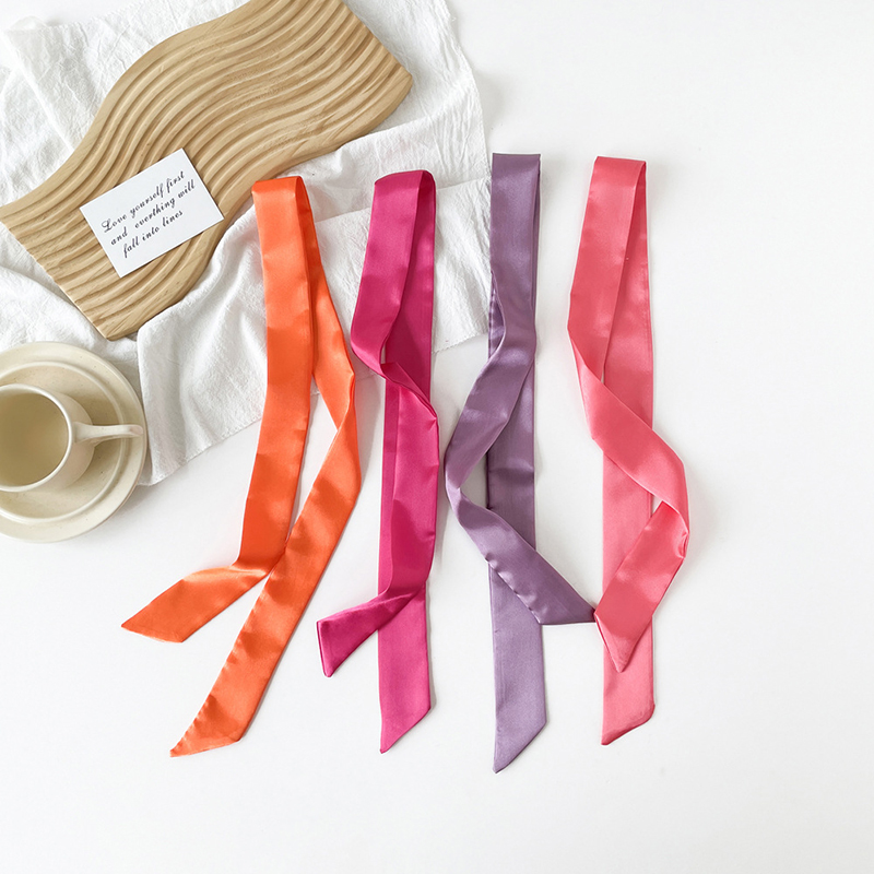 4x100 سنتيمتر الحرير الحرير وش - مراجعة Ascot Neck Scarf وسعره